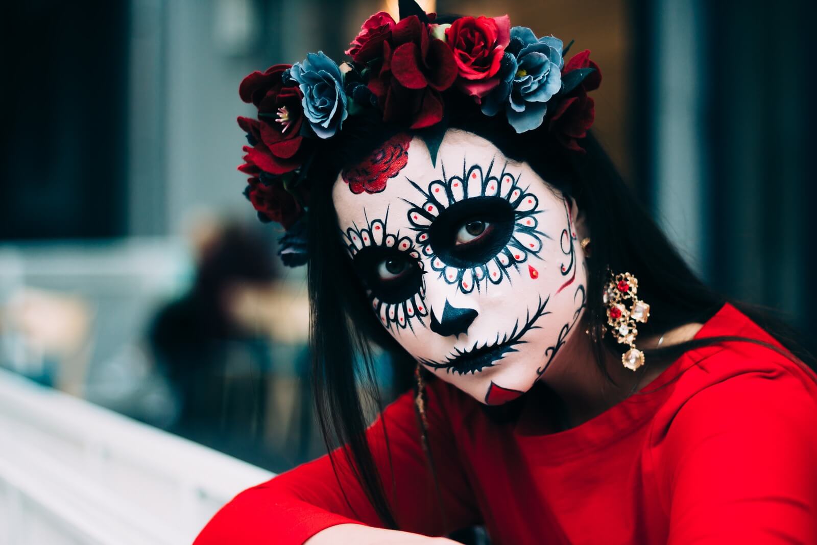 Ela faz em seu trabalho como maquiadora as máscaras de caveira mais legais  do mundo