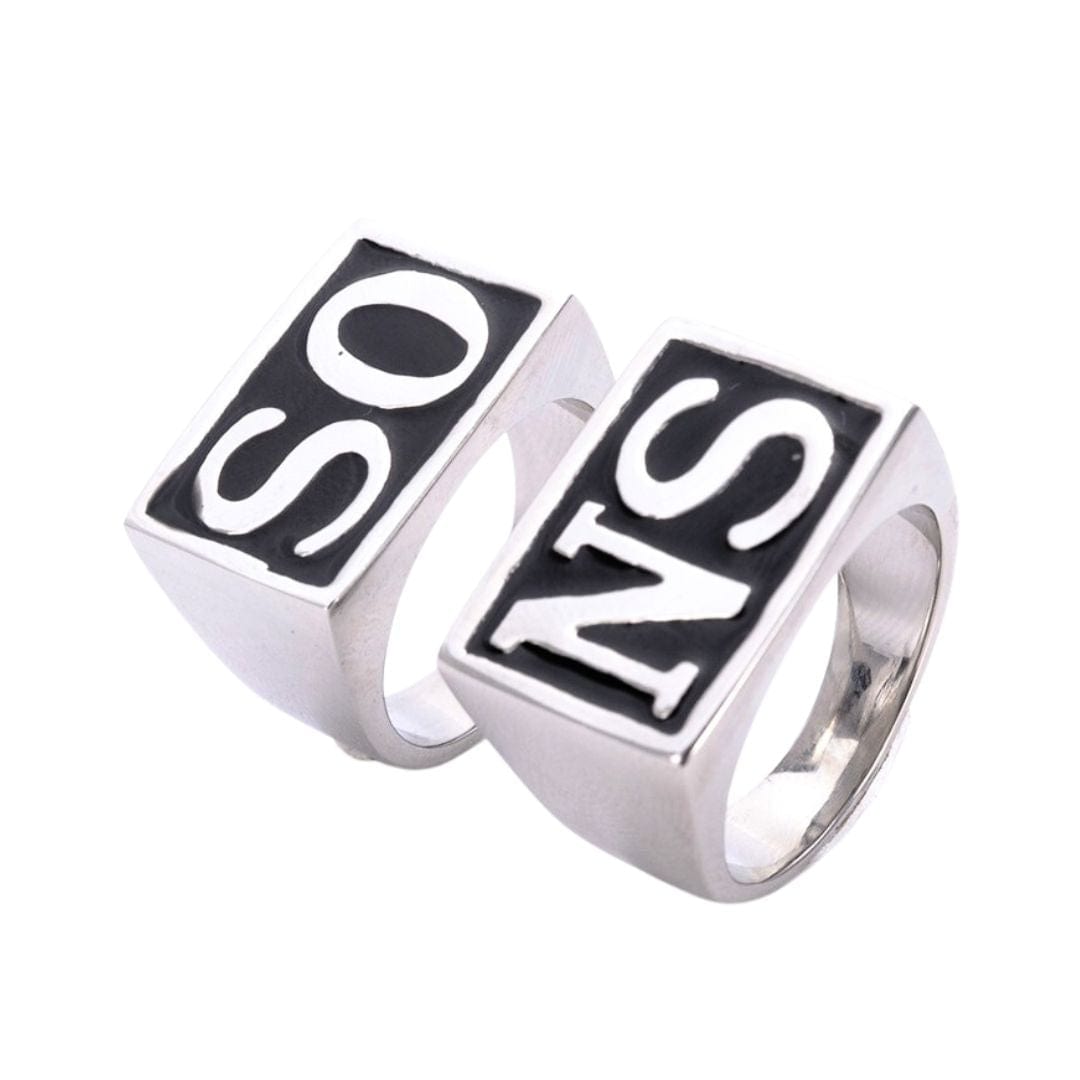 Anel de Caveira Sons of Anarchy (Aço)1