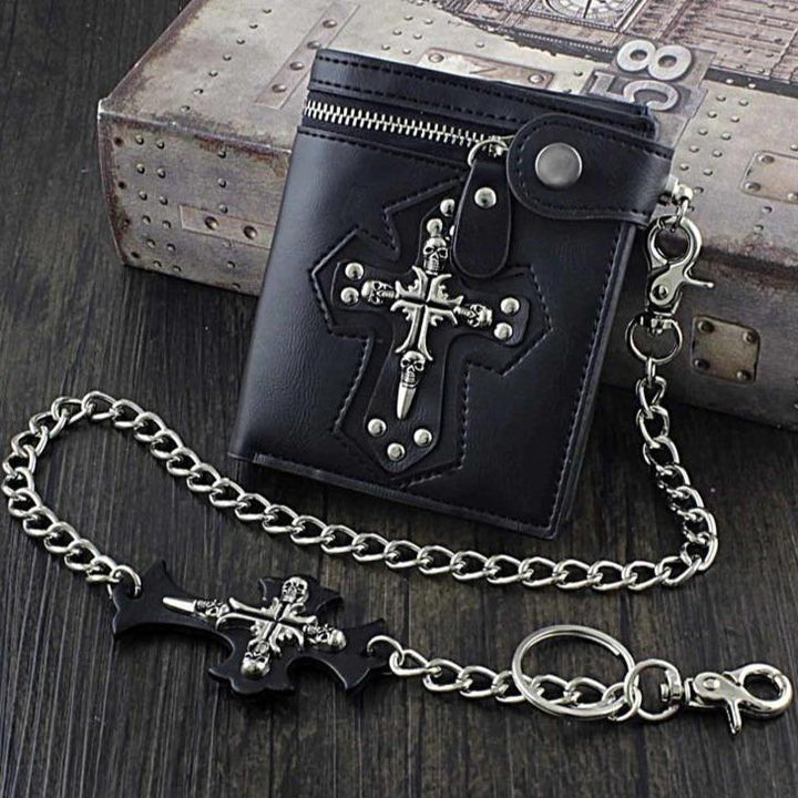 Skull Men's Wallet | Caveira Roots